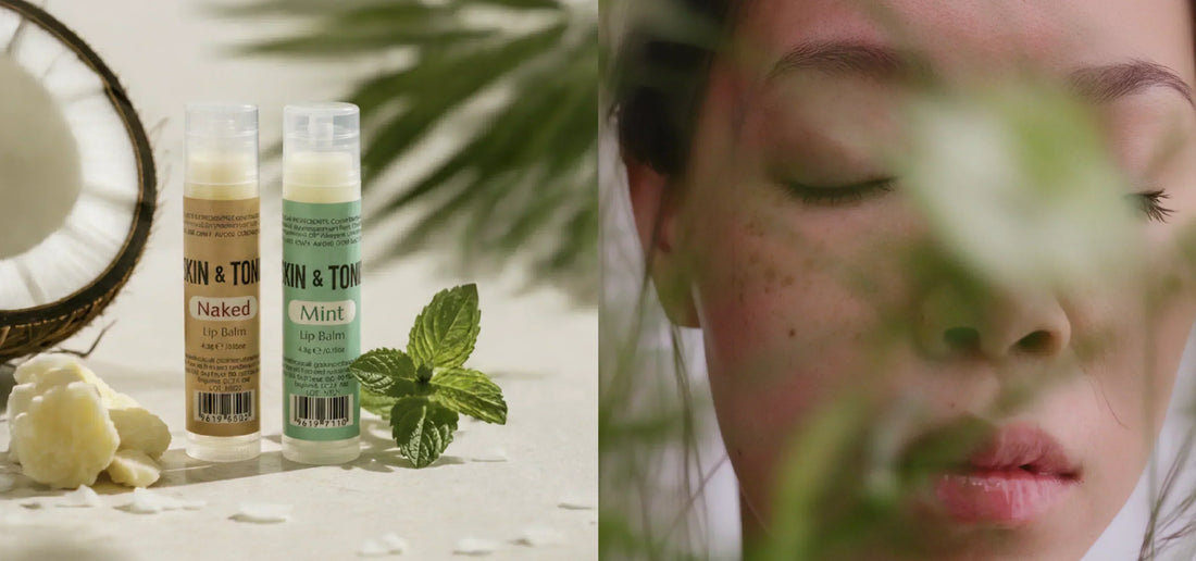 New Skin & Tonic Lip Balms: Naturally Nourished Lips, Every Day